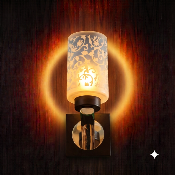 Gemini_Generated_Image_xeat00xeat00xeat Antique Frosted Glass E27 Holder Wall Lamp