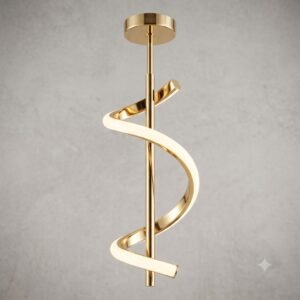 profile 1 pcs hangng Aurelia Helix Modern Gold LED Pendant Light