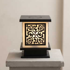 Vintage Square Pillar Lamp