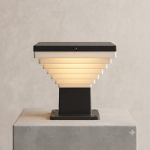 Tiered Pyramid Gate Light