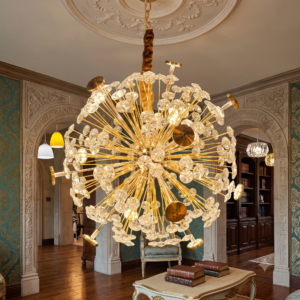 Modern Dandelion Crystal Chandelier