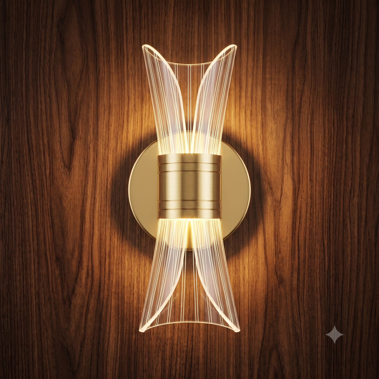 OptiFlare Linear Acrylic LED Wall Sconce