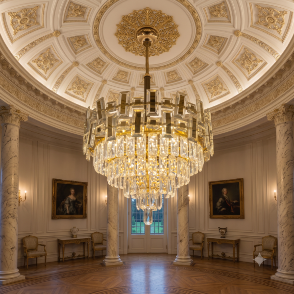 Gemini_Generated_Image_wmvlmvwmvlmvwmvl Luxury Architectural Tiered Crystal Chandelier