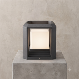 Kube Minimalist Pillar Light Big