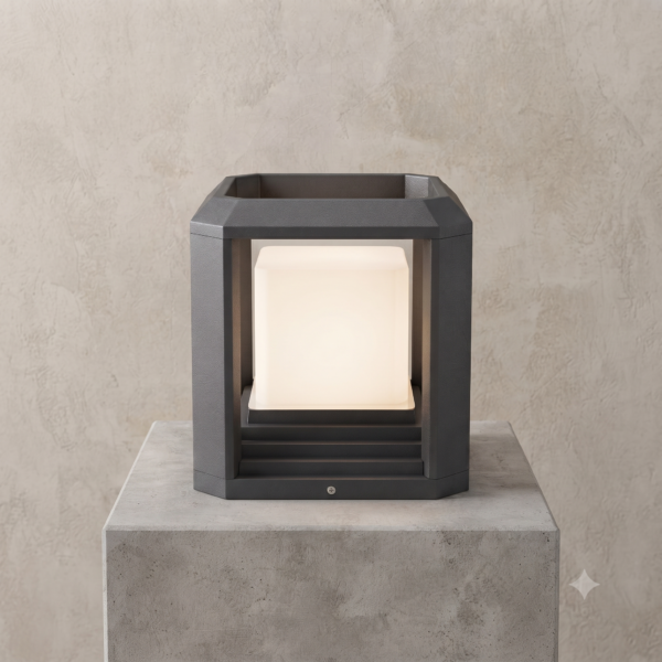 Kube Minimalist Pillar Light Big