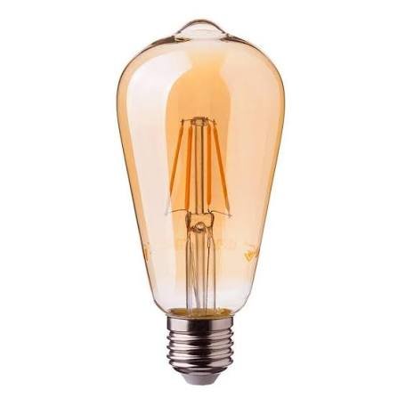 images Vintage ST64 Edison LED Filament Bulb